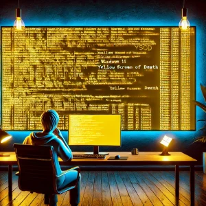 مشکلات صفحه زرد در ویندوز 11